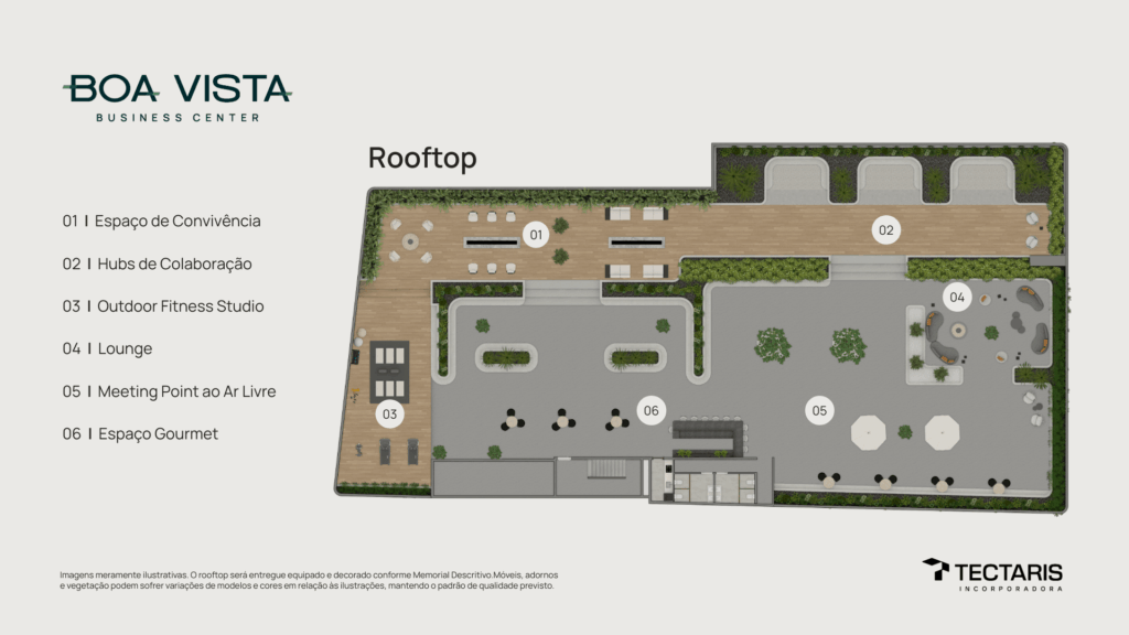 Boa Vista Rooftop Planta